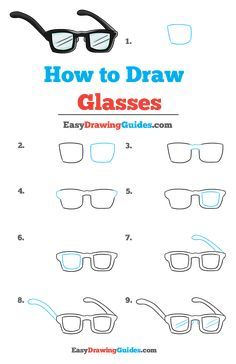 How to Draw Eyeglasses: A Complete Guide for Beginners