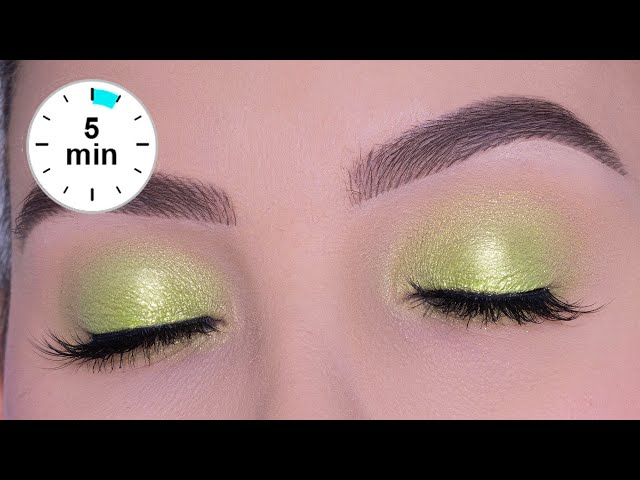 best green eye makeup